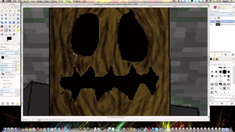 Minecraft Drawings Part 1:Pumpkin Face - YouTube