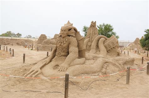 International Sand Sculpture Festival Opens with the Theme "The Lost City of Atlantis" - Arkeonews