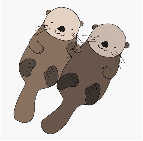 Cute Otter Clipart