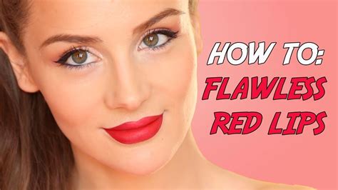 How To Correctly Apply Red Lipstick | Lipstutorial.org