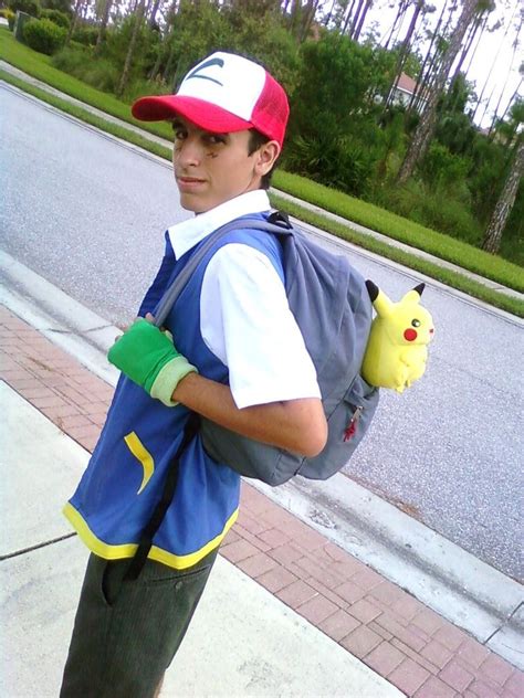 Ash Ketchum - Pokemon Costume | Pokemon costumes, Pokemon costumes diy ...