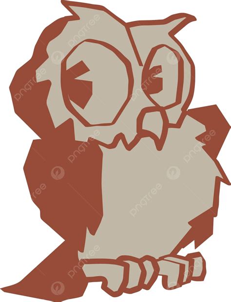 Owl Vector Design Illustration Clipart Cartoons Owl Animals Vector, Cartoons, Owl, Animals PNG ...