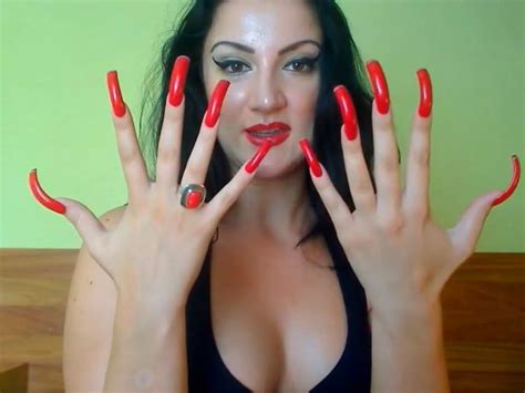 Pin by Jonna on Kauniit kynnet | Really long nails, Long nails, Long red nails