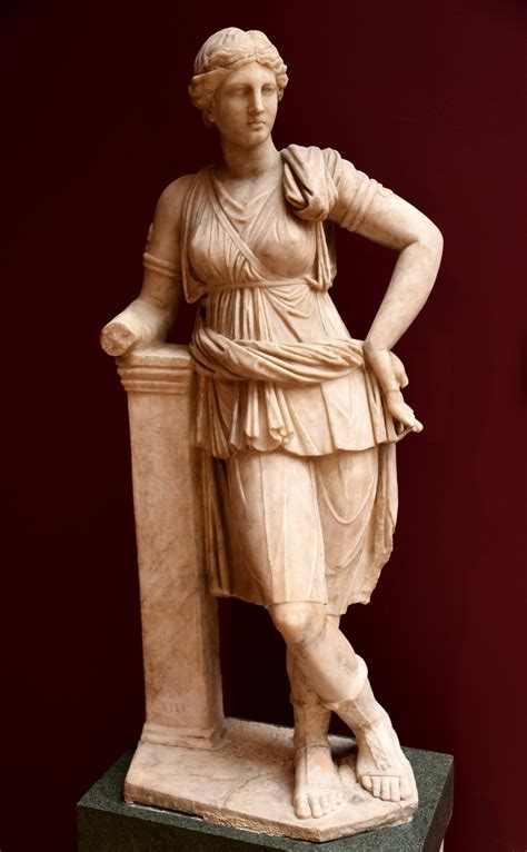 Statue of Artemis from Mytilene (Illustration) - World History Encyclopedia