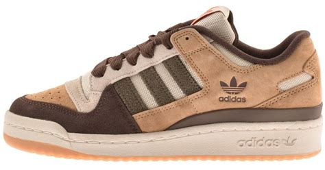 adidas Originals Lace Forum 84 Low Trainers in Brown for Men | Lyst UK