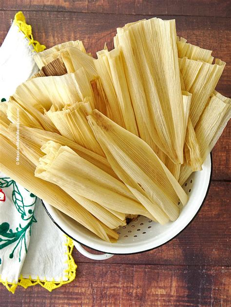 How To Prepare Corn Husks For Tamales | Mexican Made Meatless™