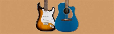 Acoustic vs Electric Guitars for Beginners | Fender