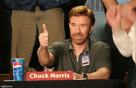 Chuck Norris Thumbs Up - Imgflip