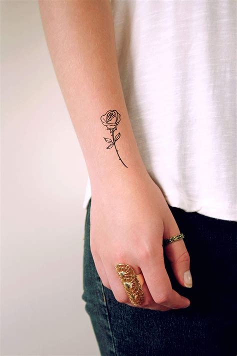 55+ Rose Tattoo Ideas To Try Because Love And A Rose Can't Be Hid