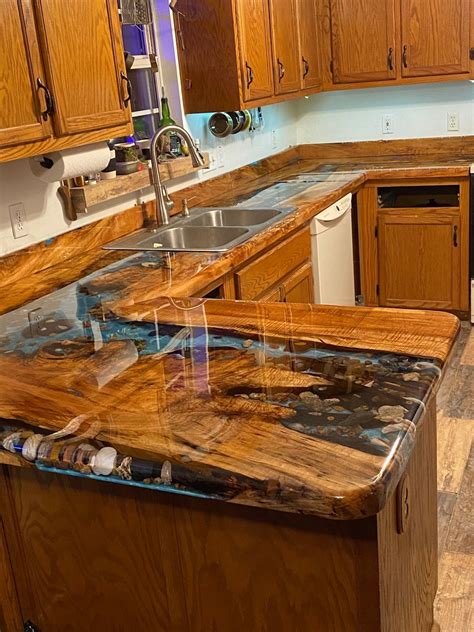 Countertop,resin River Countertop,custom Live Edge Countertop - Etsy ...