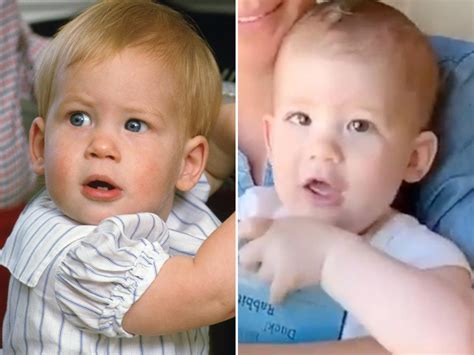 Prince Harry and Archie lookalike on first birthday | Video | The ...