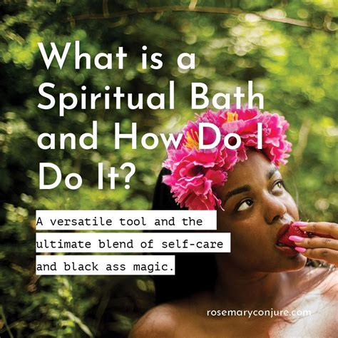 What Is A Spiritual Bath and How Do I Do It? | Spiritual bath, Witch spirituality, African ...