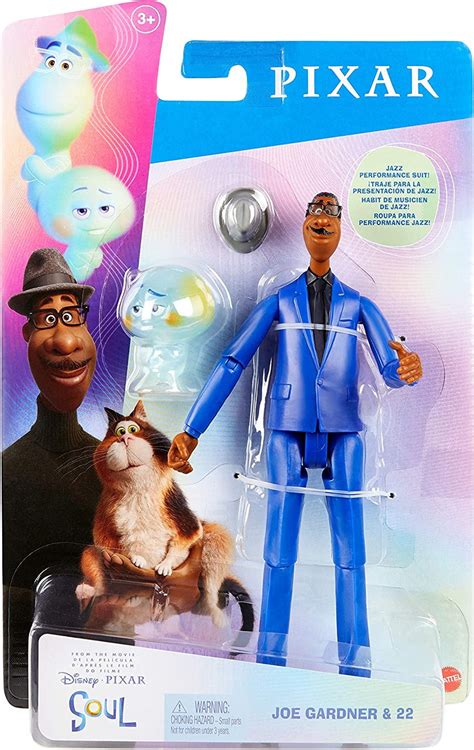 Disney Pixar Soul Joe Gardner 22 8 Action Figure Mattel - ToyWiz