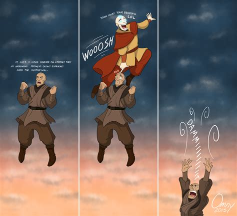 Aang vs Zaheer | Avatar: The Last Airbender / The Legend of Korra | Know Your Meme