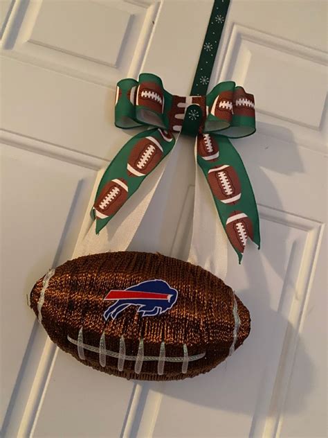 Buffalo Bills Football Wreath Form