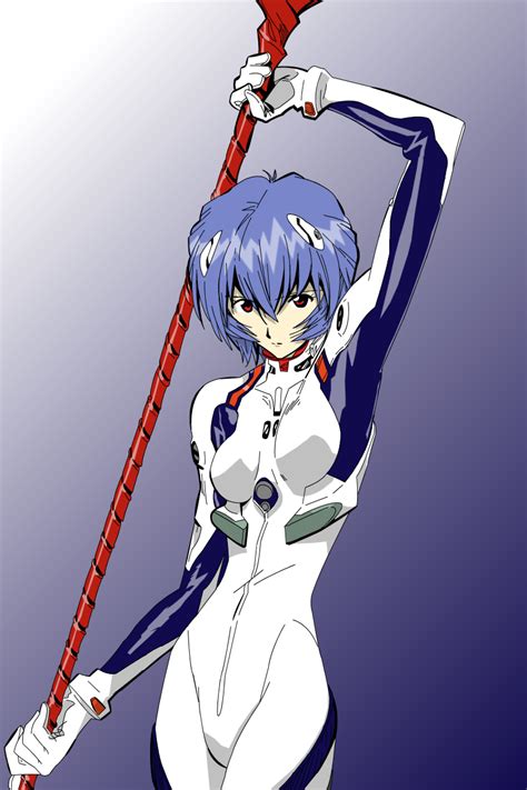 Ayanami Rei Lance of Longinus by SSJCyberSonic on DeviantArt