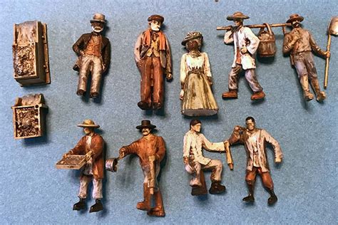 O scale figures – Portland Locomotive Works