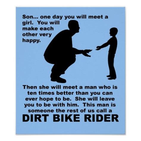 @@@Karri Best price Fatherly Advice Dirt Bike Motocross Funny Poster ...