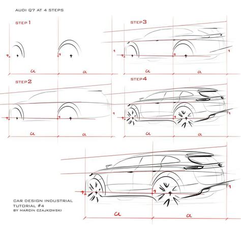 Audi Q7 sketch tutorial | Car design sketch, Industrial design sketch ...