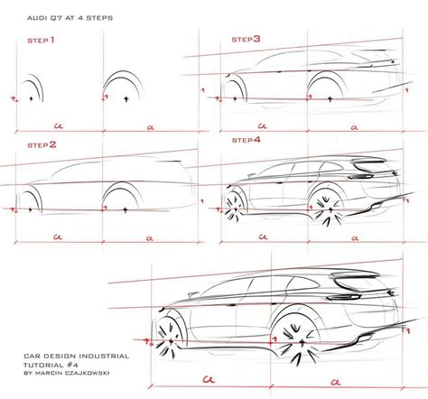 Audi Q7 sketch tutorial | Car design sketch, Industrial design sketch ...