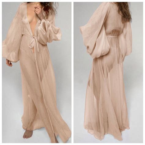 https://www.etsy.com/listing/556738155/chiffon-robe-long-chiffon-robe ...