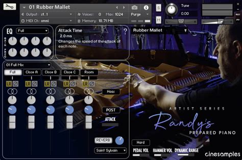 Cinesamples launches Randy's Prepared Piano instrument library by Randy Kerber