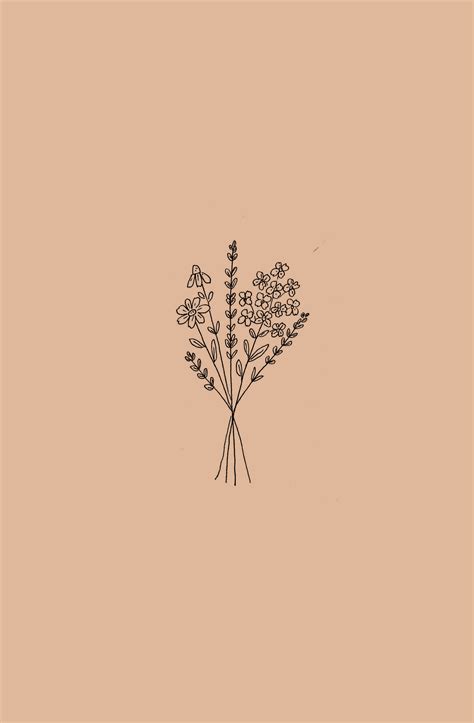 Wildflower illustration by Ryn Frank | Iphone wallpaper hipster ...