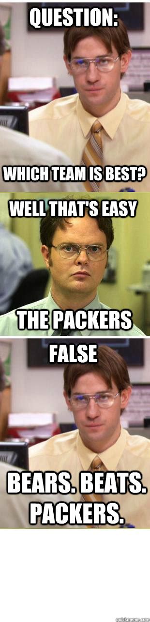 Packers vs Bears memes | quickmeme