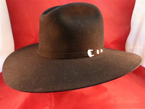 Black Stetson 4x Beaver Thunder Rolls Cowboy Western Hat 7 3/8 Buckle Detail w/ Box | Hats for ...