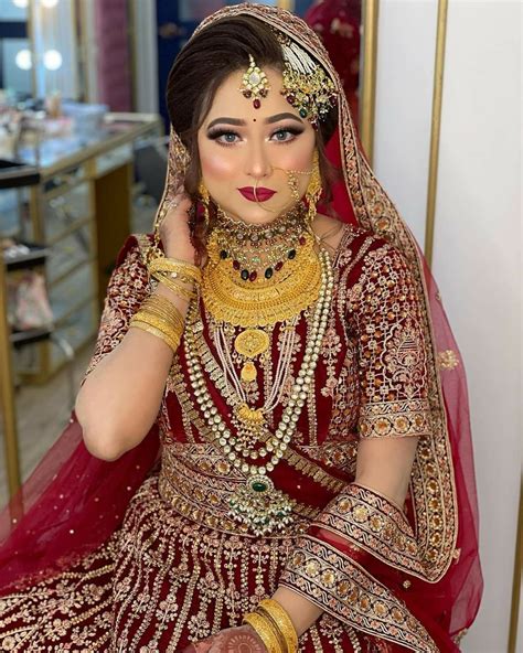 Bridal Jewelry Sets Brides, Gold Bridal Jewellery Sets, Indian Makeup ...