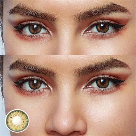 What color contacts are best for hazel eyes?