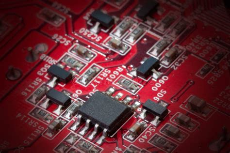 Microcircuit stock photo. Image of electronics, part - 13642254