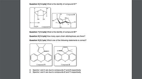 Solved What is the identify of compound C?* What is the | Chegg.com