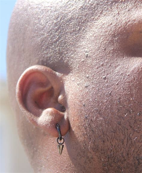 Black Men Earring-Black Earrings Hoop Earrings-Black Hoop | Etsy