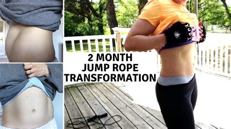 2 MONTHS JUMP ROPE TRANSFORMATION. 15 mins. BEFORE & AFTER. TIPS TO ...