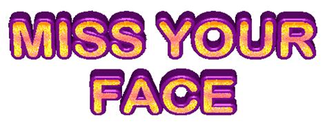 I Miss Your Face Sticker for iOS & Android | GIPHY