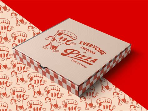 Pizza Mascot Brand Design by Ulysses Design Co on Dribbble