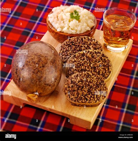 SCOTTISH HAGGIS / BURNS NIGHT Stock Photo - Alamy