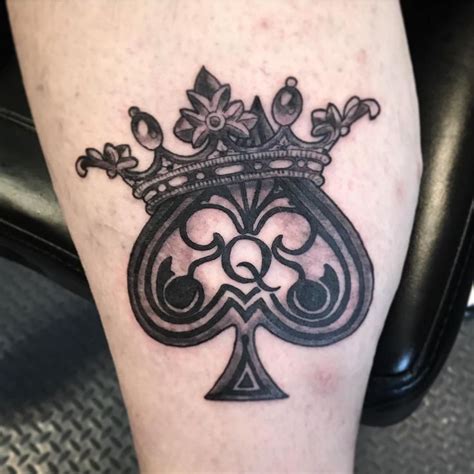 Queen of Spades Tattoo | Tattoo Ideas and Inspiration | Spade tattoo, Queen of spades tattoo ...