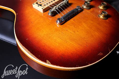 1972 Gibson Les Paul Standard Factory Humbucker Dark Cherry Red - Sweetspot Guitars
