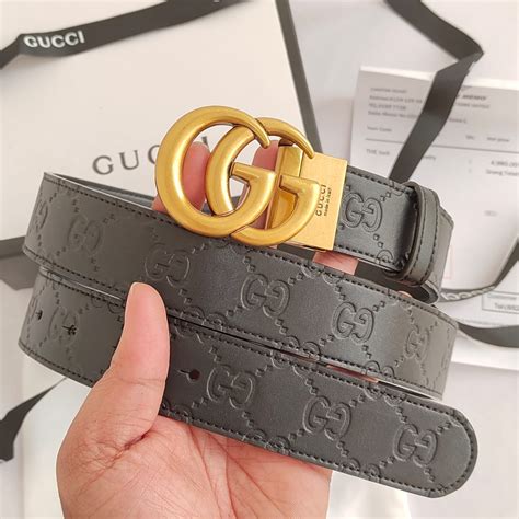 Gucci Belt Men - Buy Gucci Black Leather Belt For Men - Dilli Bazar