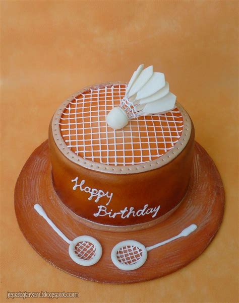 Badminton cake | Badminton, Sport cakes, Cake