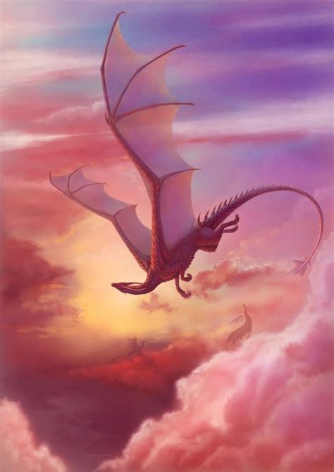 Fantasy Flying Dragon Art