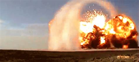 100 tons of TNT, one really cool explosion shock wave