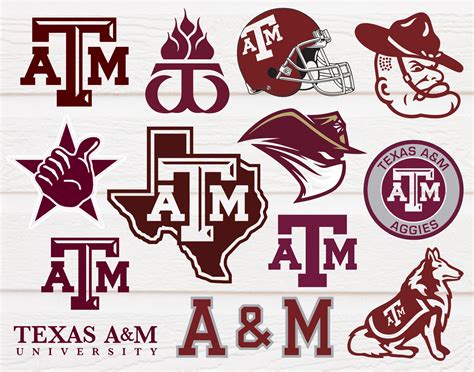 Texas A and M University svg Texas A and M University bundle | Etsy