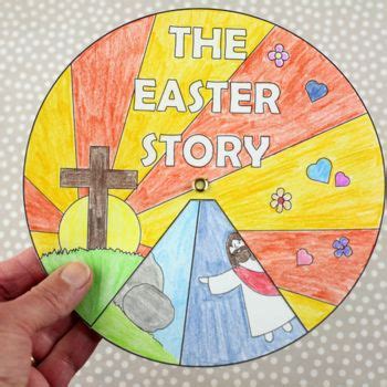 The Easter Story Wheel Spinner - Easter Religious Craft Activity ...