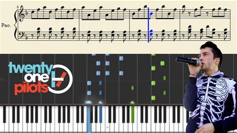 twenty one pilots: Fall Away - Piano Tutorial + Sheets - YouTube