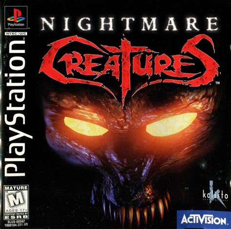 Nightmare Creatures (1997) PlayStation box cover art - MobyGames