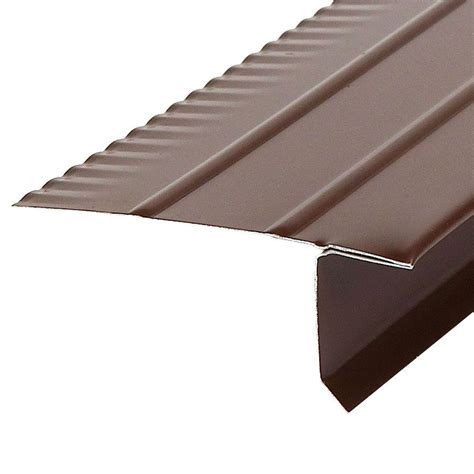 Amerimax Home Products F4 1/2 Brown Aluminum Drip Edge Flashing ...