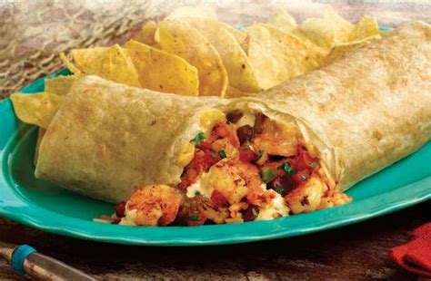 shrimp burrito | Shrimp recipes for dinner, Shrimp burrito, Restaurant recipes